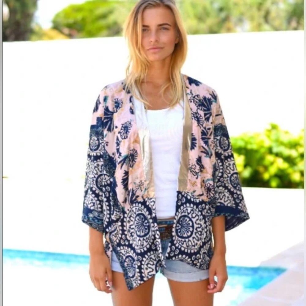 Reversible Kimono Jacket
